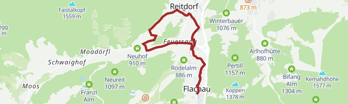 Route map: Schloss Höch - E-Trekkingbike